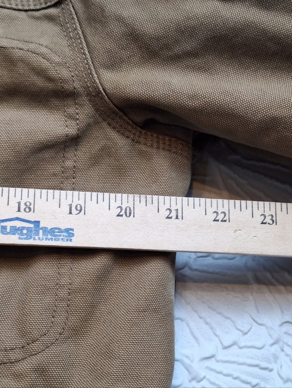 Real Ranch Canvas Long Jacket Coat, Size S - Picture 7 of 12